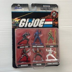 GI Joe die cast Nano Metal Figs